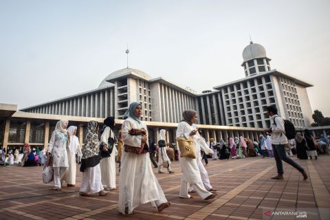 Salat Idul Adha di Masjid Istiqlal