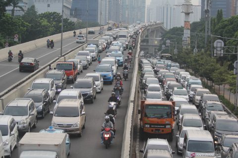 Uji coba perluasan kawasan ganjil genap kendaraan di Jakarta