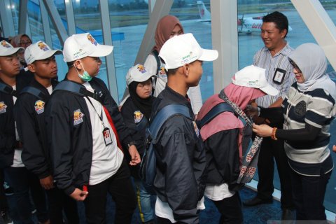 Siswa Mengenal Nusantara Sulawesi Tenggara bertandang ke Bangka Belitung