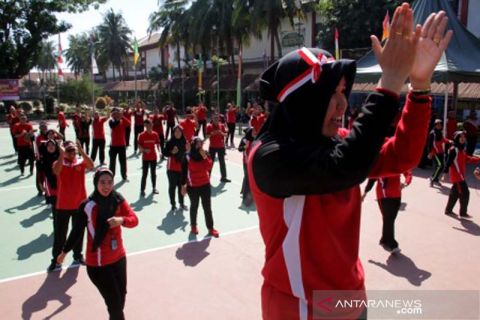Tari kolosal di Lapas Makassar