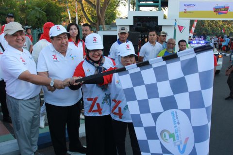 Jalan sehat BUMN Hadir untuk Negeri