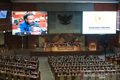 Interupsi isu rasisme Papua warnai Rapat Paripurna DPR