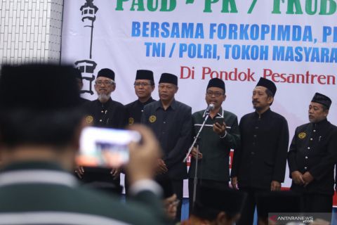 Silaturahmi  tokoh lintas agama di Kediri