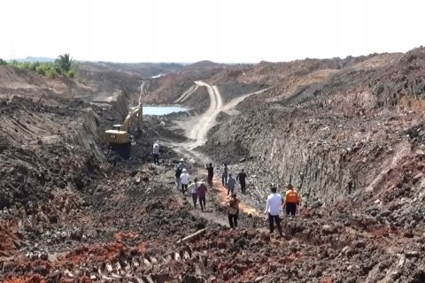KPK temukan tambang batu bara ilegal di perkebunan sawit