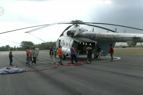 BPBD gunakan helikopter padamkan kebakaran hutan