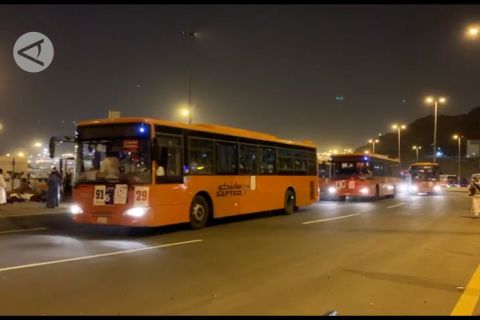 Pergerakan jamaah dari Arafah ke Mudzalifah