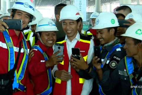 Presiden tinjau fasilitas Bandara Internasional Yogyakarta