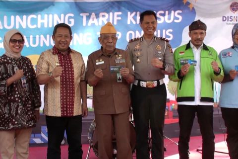 Dishub Kota Bandung berlakukan tarif khusus TMB Rp1 untuk veteran dan buruh