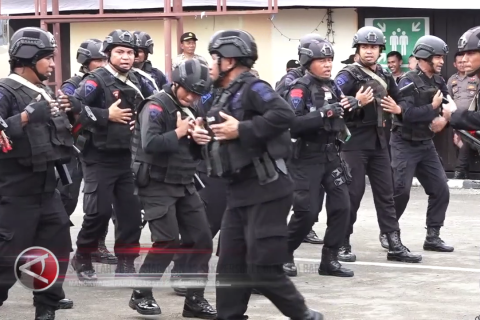 Sejumlah polda siagakan 13 SSK personel di Papua Barat