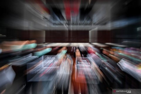 Aksi pegawai KPK tolak revisi UU KPK