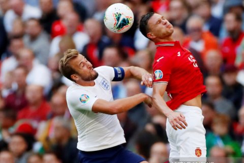 Kualifikasi Piala Eropa 2020: Kane hat-trick, Inggris bungkam  Bulgaria 4-0