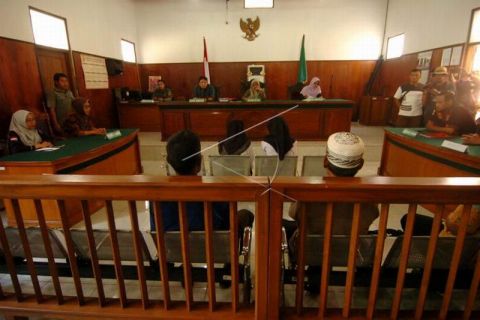Sidang vonis kasus pembunuhan anak