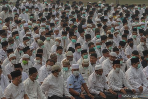 Sholat meminta hujan di Pekanbaru