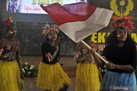 Aksi solidaritas untuk Papua damai