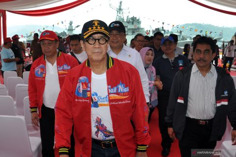 Persiapan puncak acara Sail Nias 2019