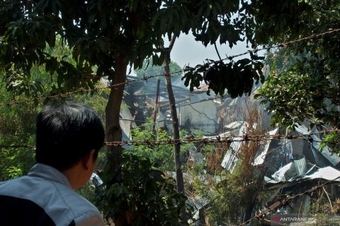 Ledakan di Mako Brimob Semarang