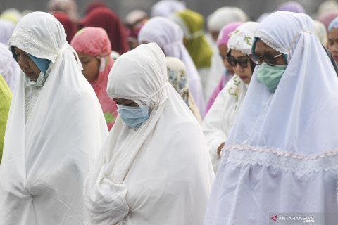 Warga Palangka Raya gelar shalat istisqa meminta hujan