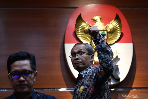 KPK tetapkan Menpora sebagai tersangka