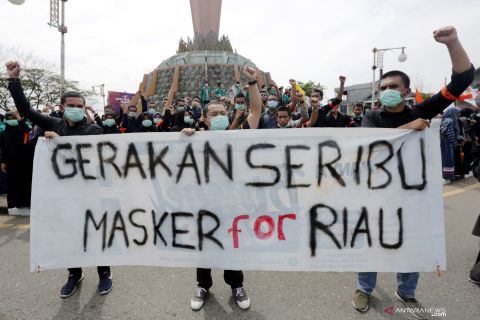 Aksi keprihatinan bencana karhutla