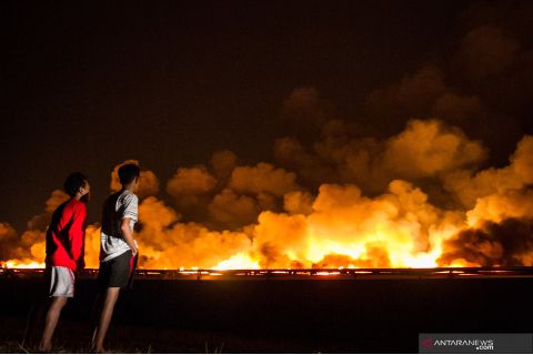 Kebakaram gudang kapas PT Sritex