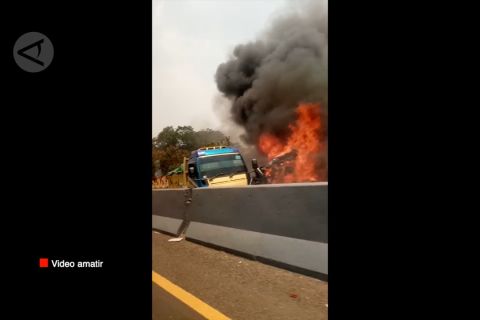 Sopir truk penyebab kecelakaan beruntun dipastikan meninggal dunia