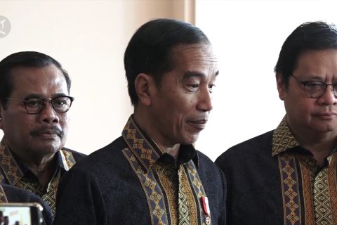 Presiden sebut dalam UU KPK tak ada pengembalian mandat