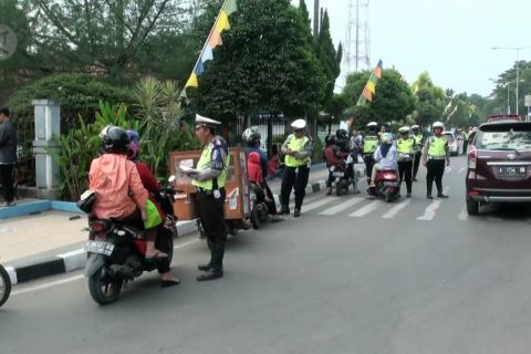 Polres Lebak tilang 2.000an kendaraan dalam sepekan
