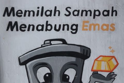 Bank Sampah Kampung Yosoroto kelola investasi emas