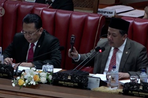 DPR sahkan lima Rancangan Undang-Undang