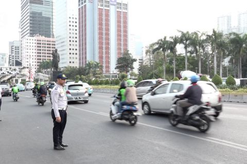 Ganjil genap berhasil turunkan volume kendaraan 25 persen