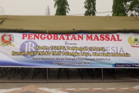 Sinergi BI dan TNI layani pengobatan gratis akibat asap