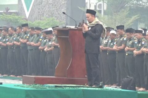 Kodam Tanjungpura gelar salat istisqa