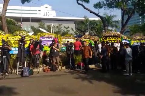 Habibie Wafat &ndash; Suasana rumah duka Habibie