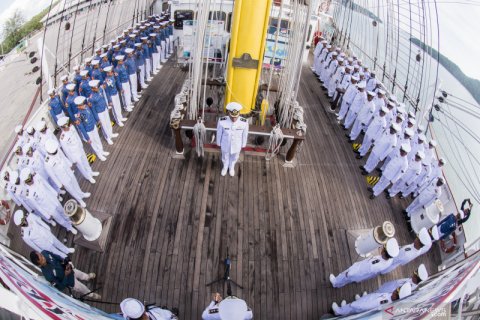 Peringatan Hari Kesaktian Pancasila di KRI Bima Suci