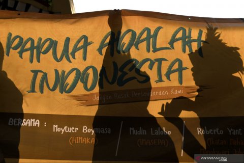 Mahasiswa Papua deklarasikan cinta damai