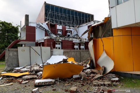 Gempa Ambon, gedung UPT Metrologi Legal rusak