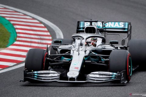 Latihan jelang F1 GP Jepang