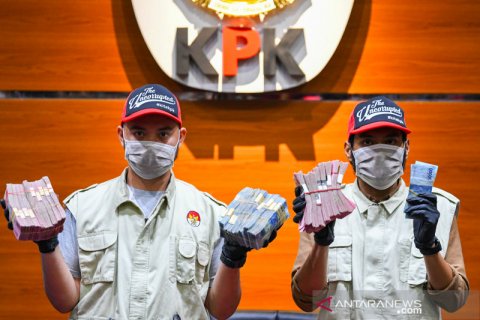 OTT Wali Kota Medan, KPK sita barang bukti ratusan juta