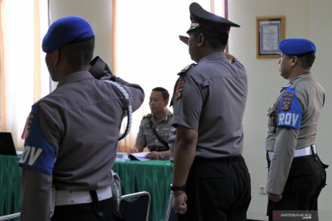 Sidang disiplin AKP DK di Polda Sultra
