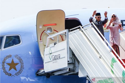 Wapres Maruf Amin bertolak ke Jepang hadiri penobatan Kaisar Naruhito