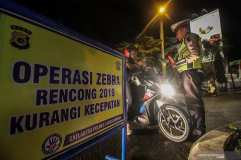 Operasi Zebra Rencong malam hari