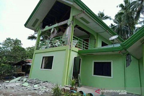 Gempa magnitudo 6,6 guncang Filipina