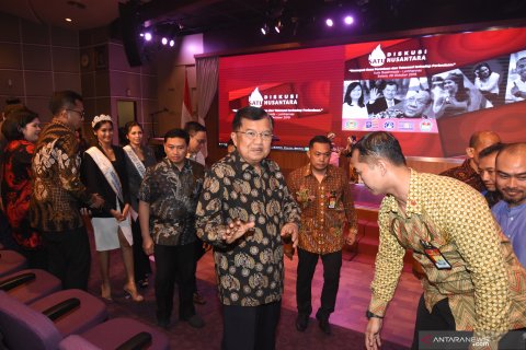 JK pembicara diskusi Satu Nusantara