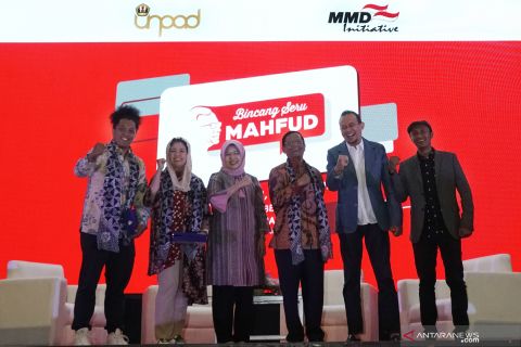 Bincang seru Mahfud di Bandung