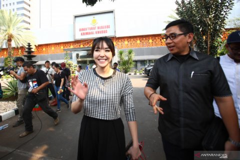 Kasus video asusila, Gisella Anastasia diperiksa polisi