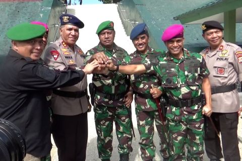 HUT TNI ke-74 di Papua dirayakan sederhana