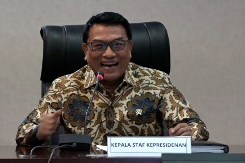 Jelang pemerintahan baru, Moeldoko izin pamit dari KSP