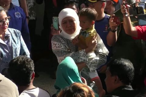 Ratusan warga dari Wamena tiba di Malang
