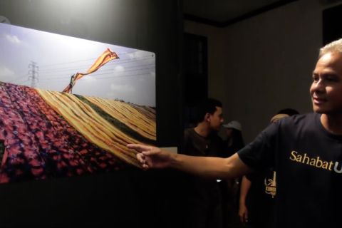 14 Pewarta foto Antara unjuk karya di Semarang