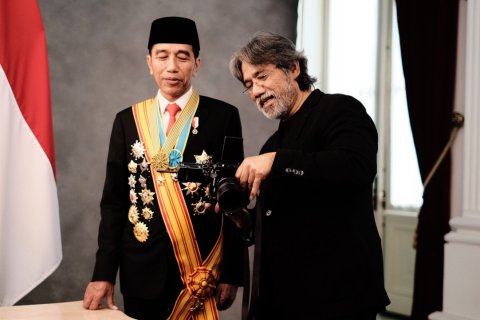 Cerita Darwis Triadi memotret Jokowi-Ma'ruf